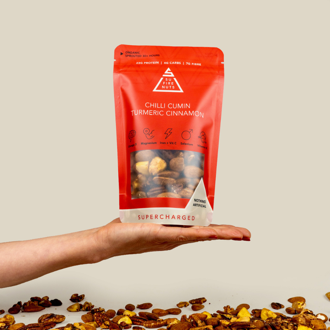 100g SU FIRE NUTS – Pure Fuel, No Junk