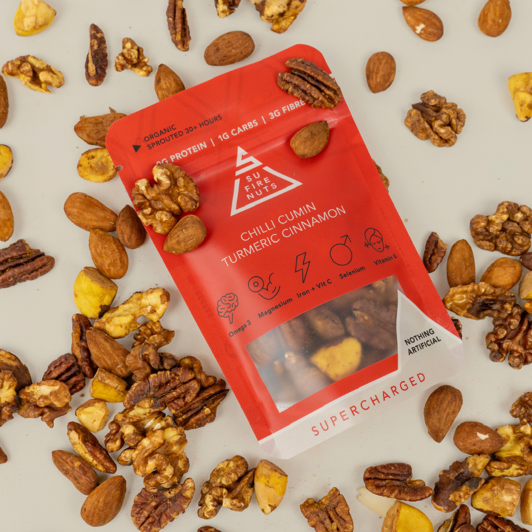 6 x 40g SU FIRE NUTS – Power in Your Pocket